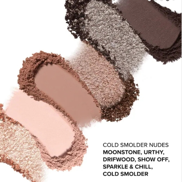 NIB Too Faced Born This Way Cold Smolder Nudes Mini Eyeshadow Palette - 6 shades - Picture 3 of 8